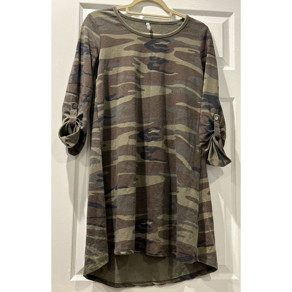 Z Supply Camouflage Knit Dress Size S